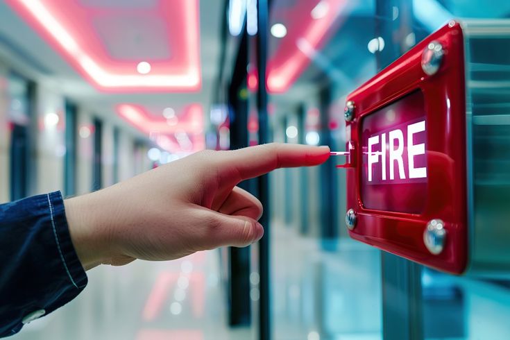 Alerte et signalisation d'une situation d'incendie